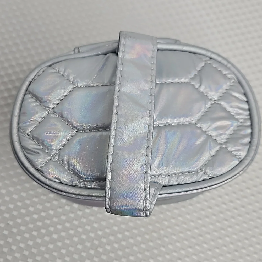 AIMEE KESTENBERG SILVER MAKE-UP CASE
